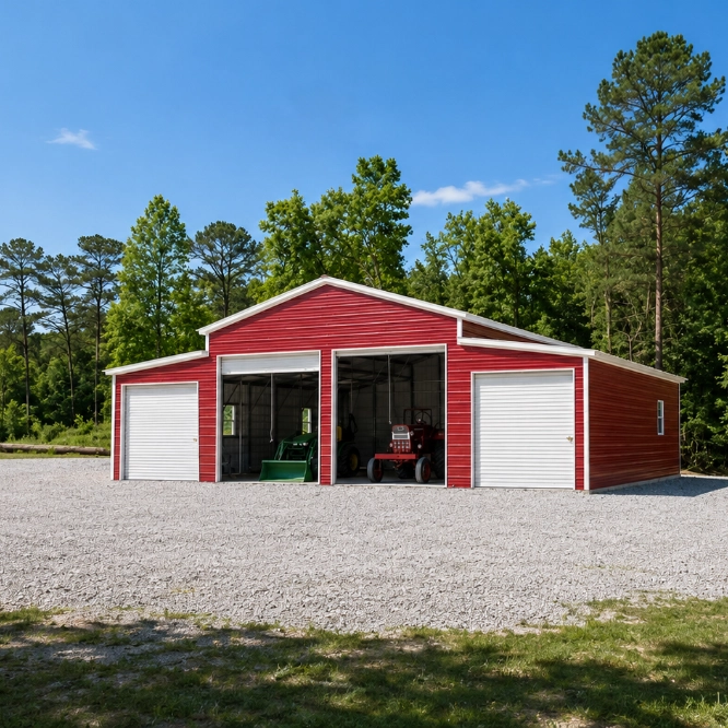 Metal Red Barns