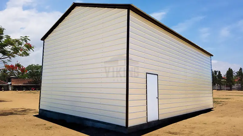 24’x41’x15′ Metal Garage Workshop 2