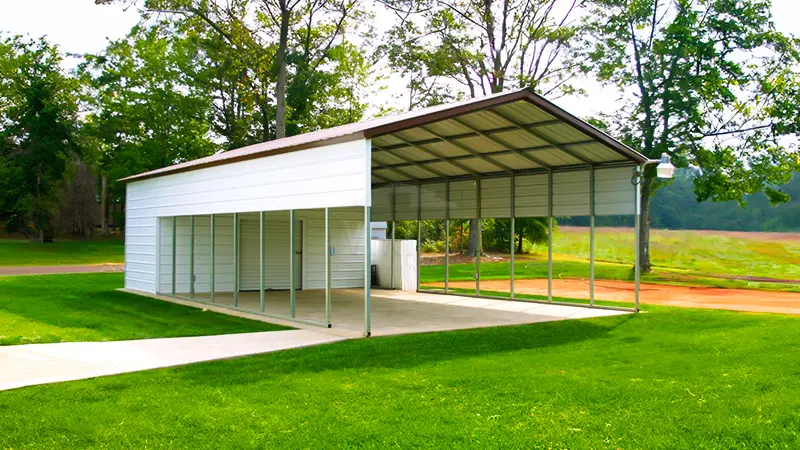 24x50x09 Utility Steel Building 1