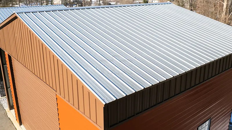 30x25x14 Two Two Metal Building Roof