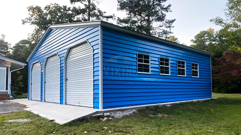 30x30x9 Metal Garage