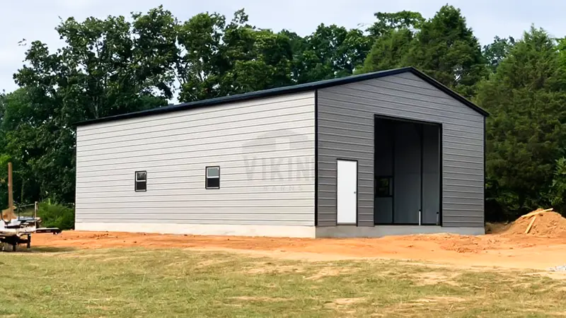 30x40x14 Metal Garage Building 1