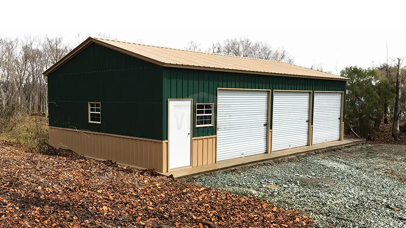 30x46x12 Triple Wide Garage 1