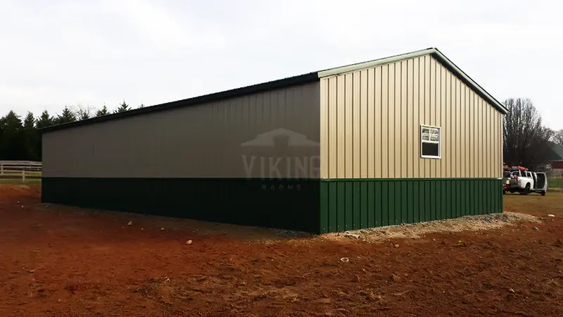 30x55x9 Metal Workshop Building 2