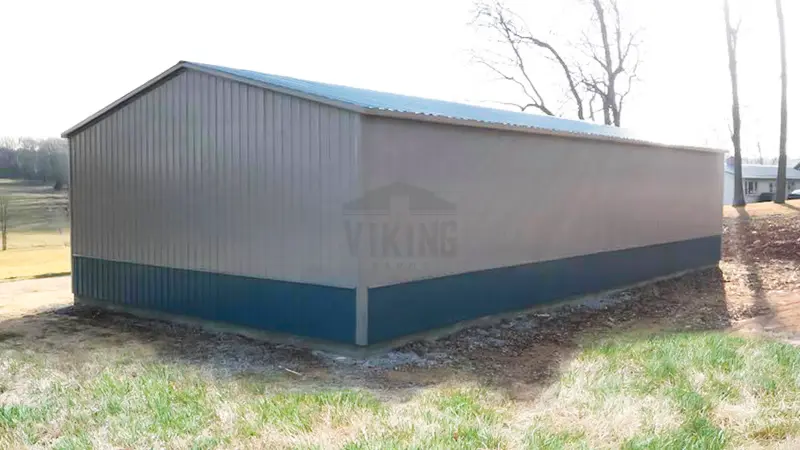 30x60 Vertical Steel Garage