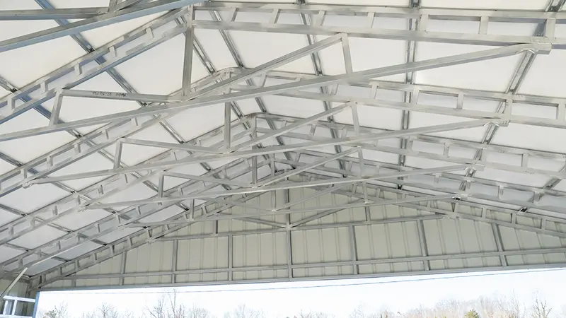 40x24x14 All Vertical Metal Carport 4