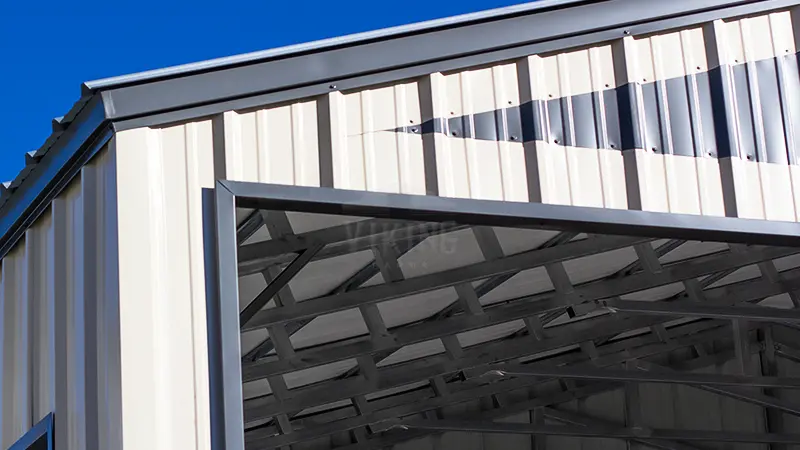 40x24x14 All Vertical Metal Carport 5