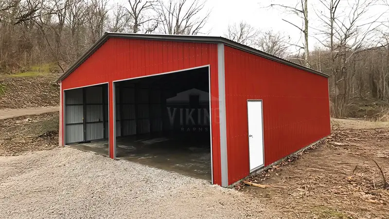 40x32x12 All Vertical Workshop Building 2