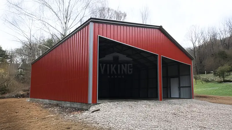 40x32x12 All Vertical Workshop Building 1
