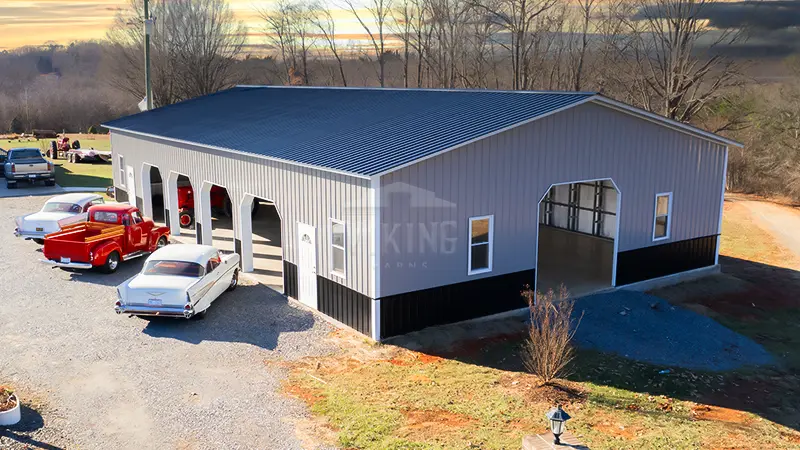 42x72x12 Vertical Roof Metal Building 1