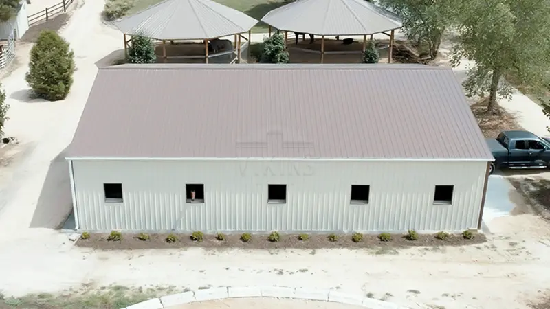 46x60x12 Clear Span Building 4