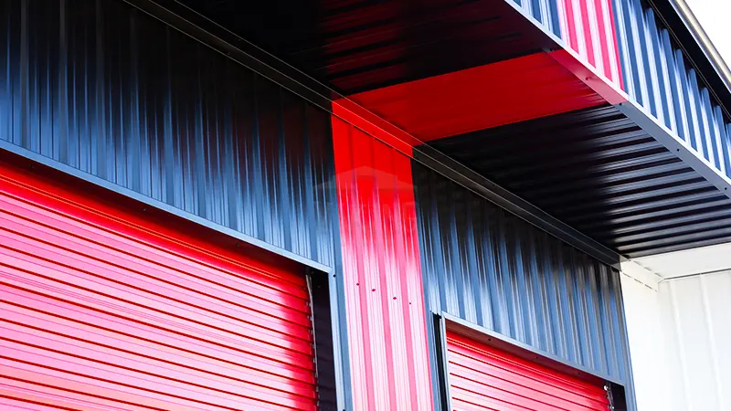 58x25x16 Custom Metal Barn