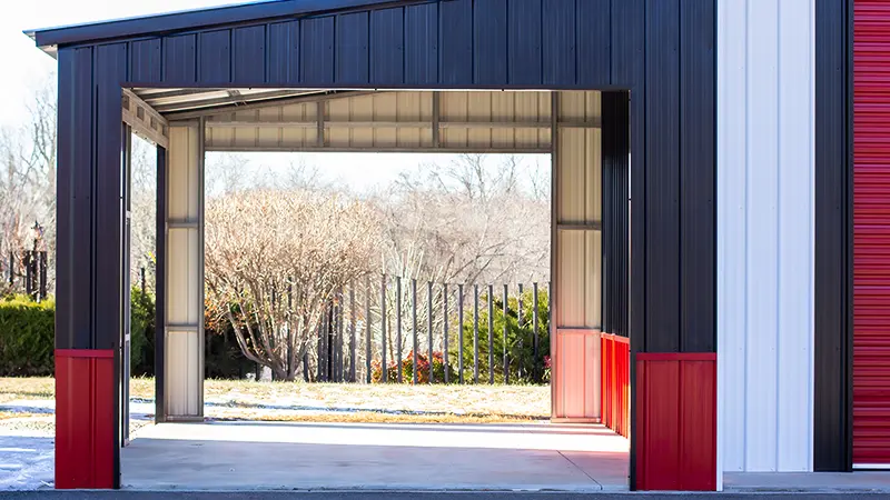58x25x16 Metal Barn