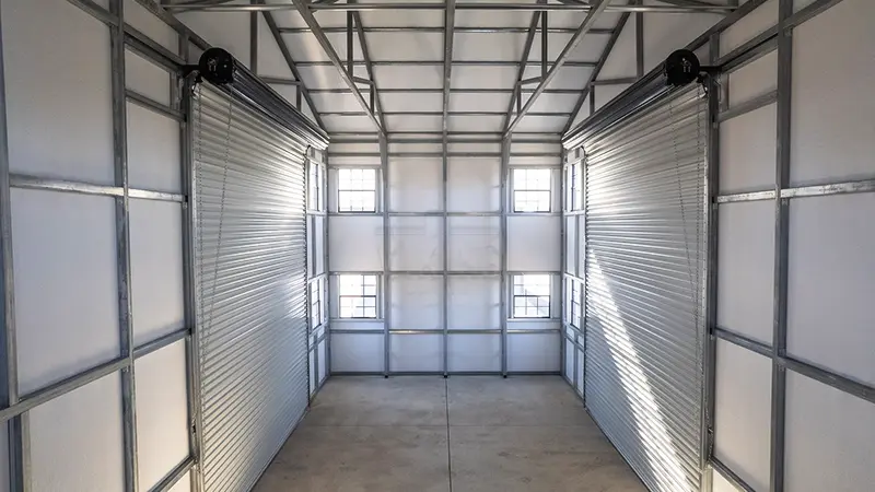 60x24x14 All Vertical Building With Printed Walls 5