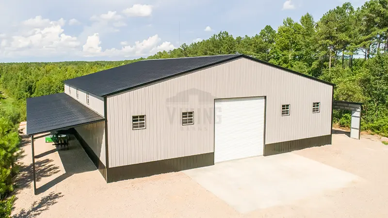 84X64X16 All Vertical Commercial Metal Building