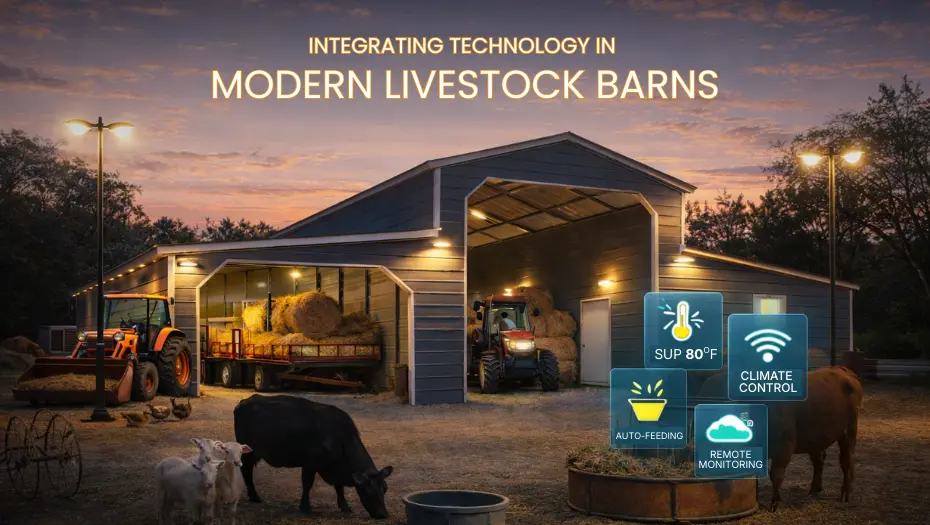 Integrating Technology in Modern Livestock Barns