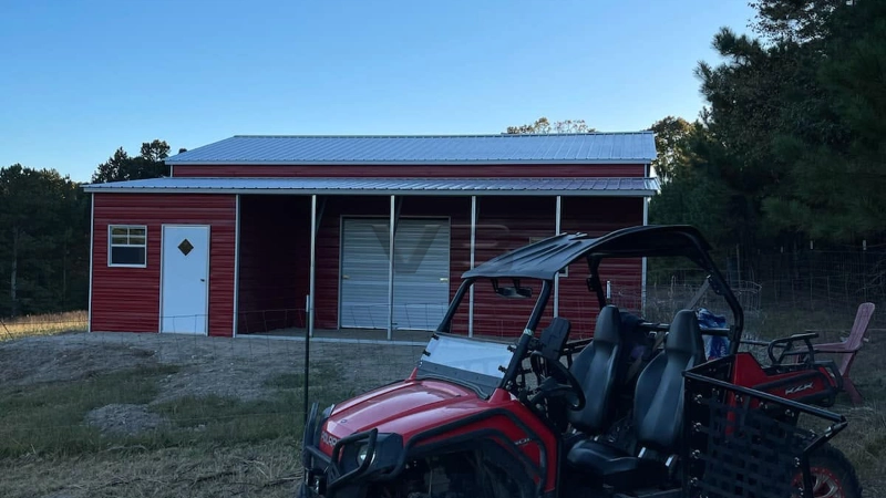 48x36x12 Vertical Roof Metal Barn