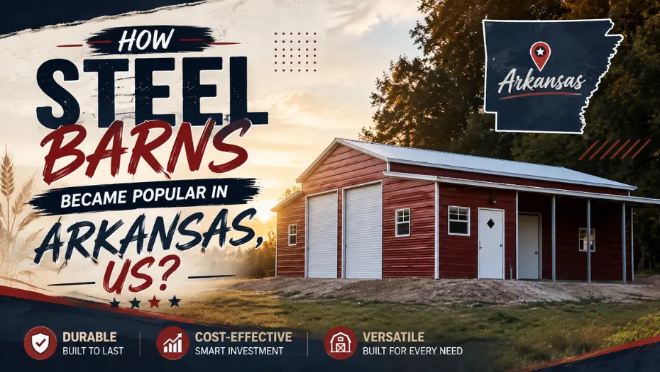 How Steel Barns Became Popular in Arkansas, US?