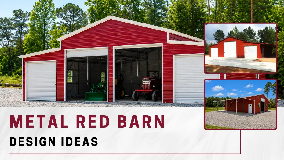 Red Barn Designs: 15 Ideas for Hay, Horses, Livestock & Equipment