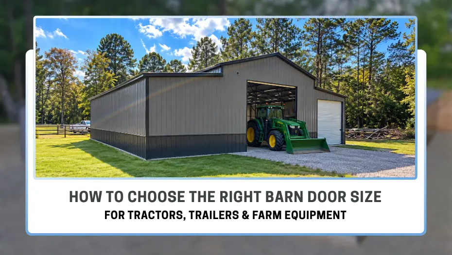 How to Choose the Right Barn Door Size for Tractors, Trailers & Farm Equipment