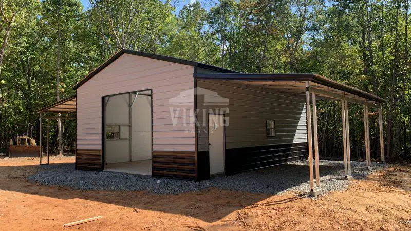 48x30x12 Step Down Roof Barn