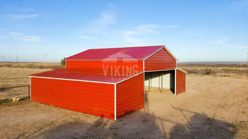 48x31x12 Agricultural Metal Barn