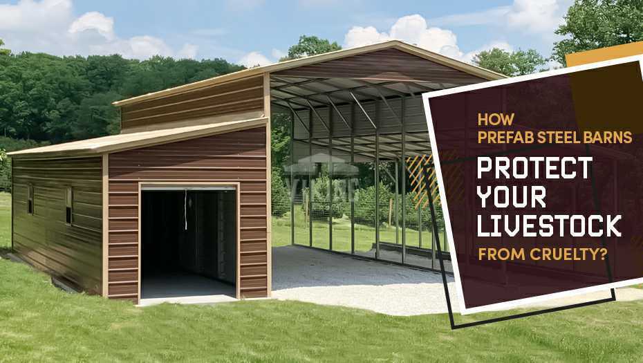 How Prefab Steel Barns Protect Your Livestock from Cruelty?