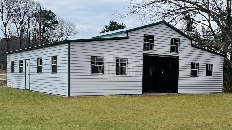 39x35x13 Step Down Roof Barn