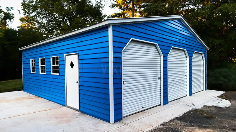 30'x30'x9' Vertical Garage Building