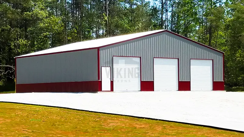 50x48x14 Vertical Commercial Building Front View