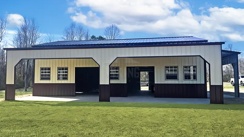 50x62x12 Metal Barn Building