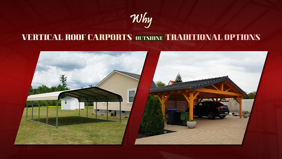 Why Vertical Roof Carports Outshine Traditional Options