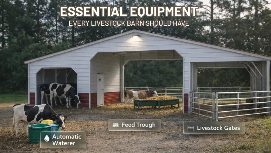 Essential Equipment Every Livestock Barn Should Have