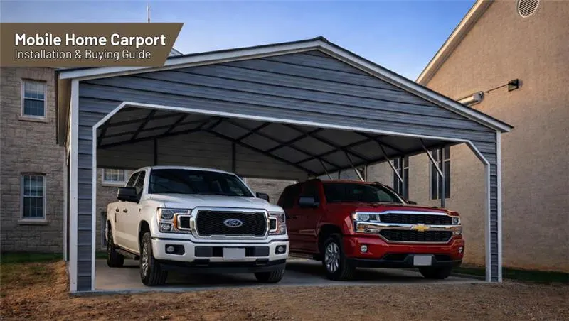 Mobile Home Carport: Installation & Buying Guide