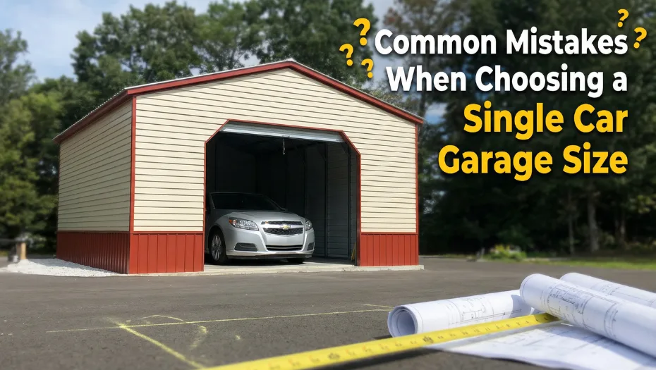 Common Mistakes When Choosing a Single Car Garage Size