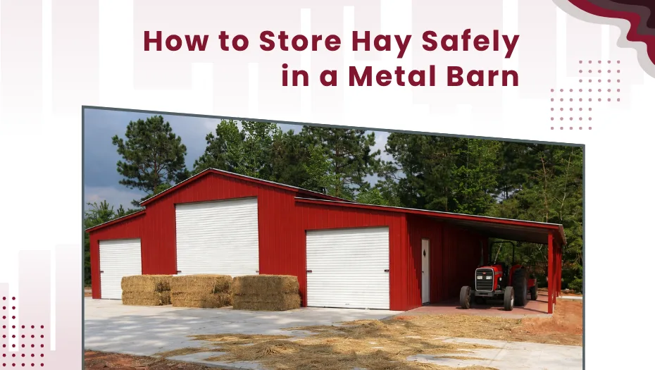 40x80x14 Steel Garage with Wraparound Lean-To